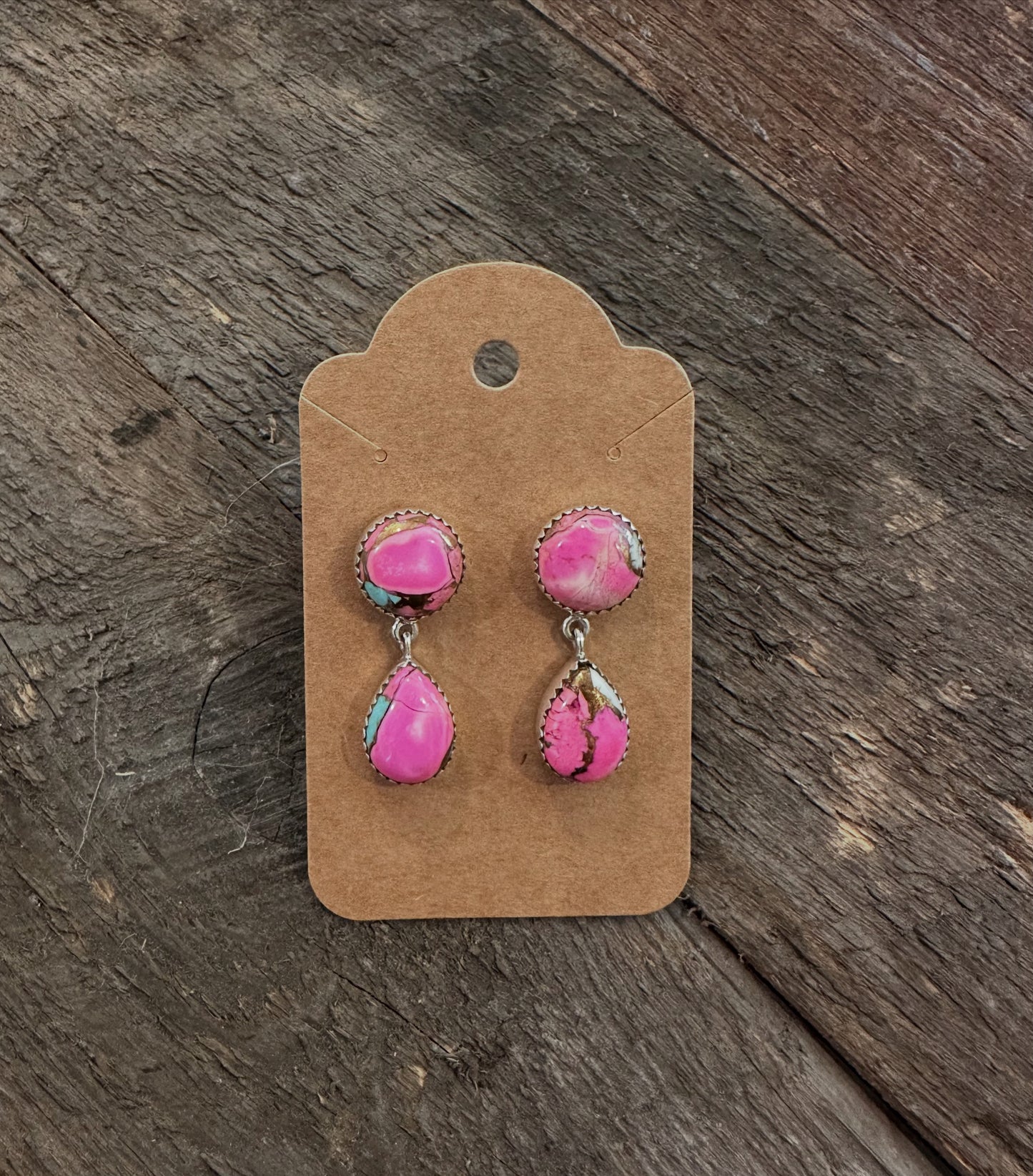 Cotton Candy Drop Earrings