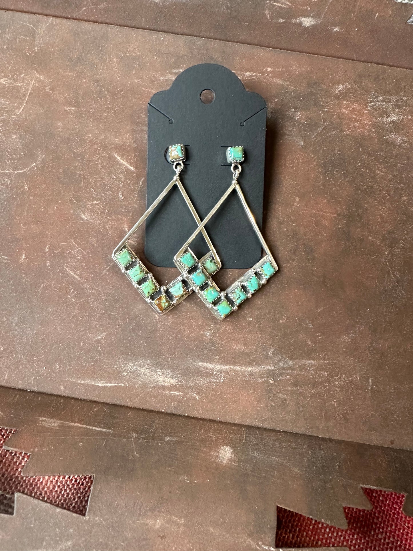 Post Dangle Statement Earrings