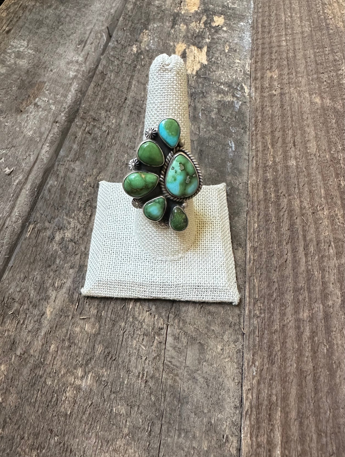 Sonoran Gold and Sterling Silver RIng