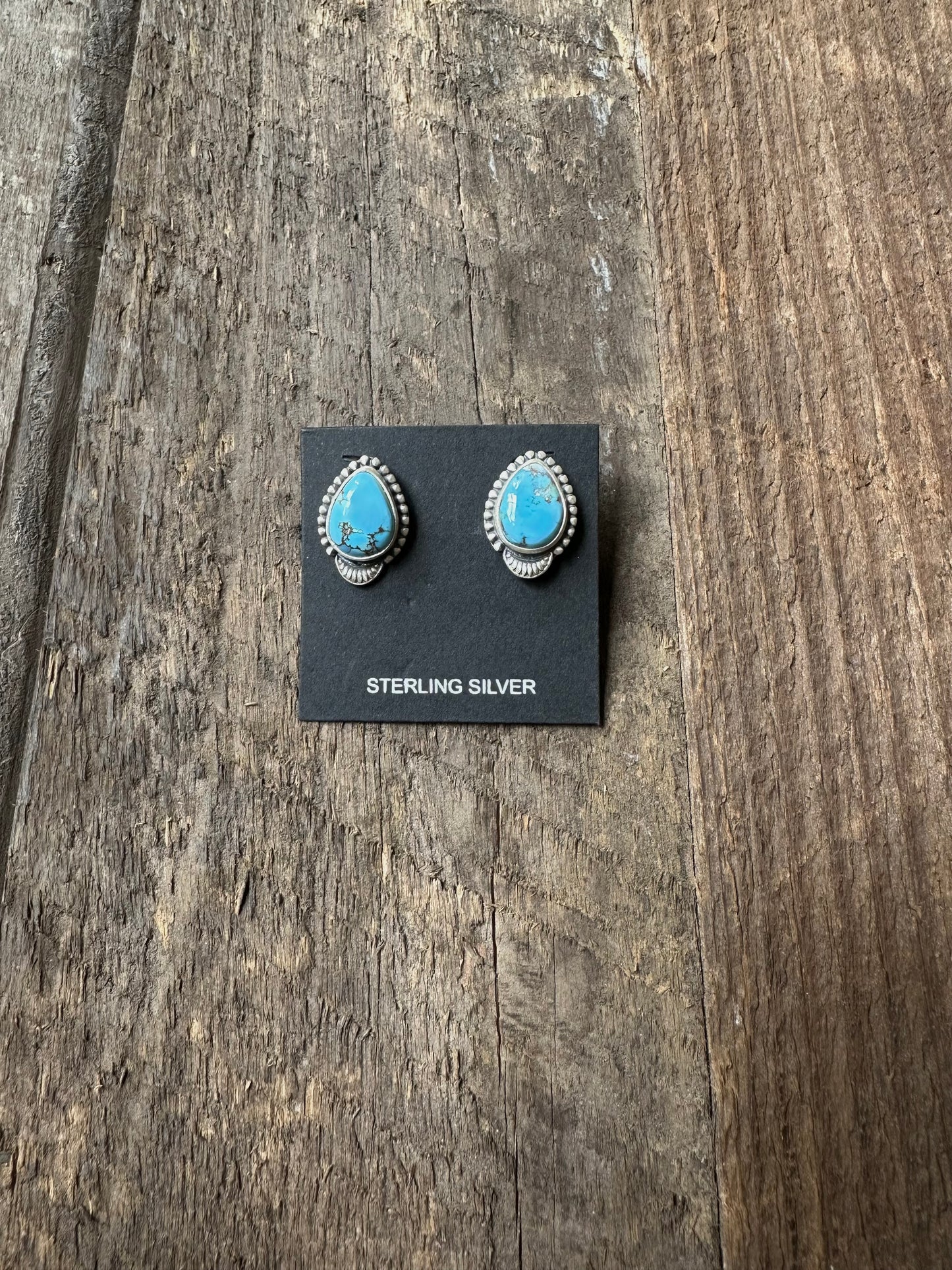 Golden Hills and Sterling Silver Studs