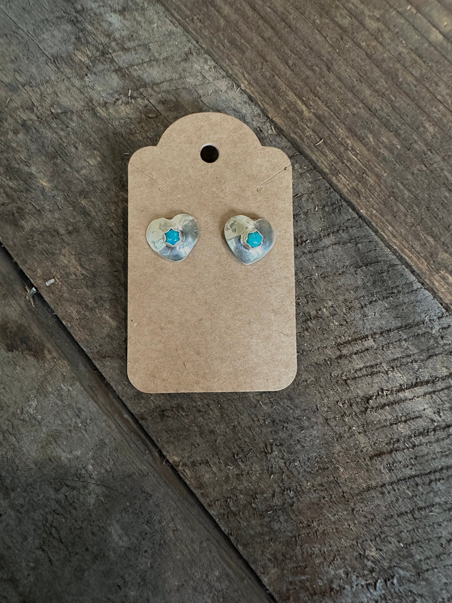 Heart studs