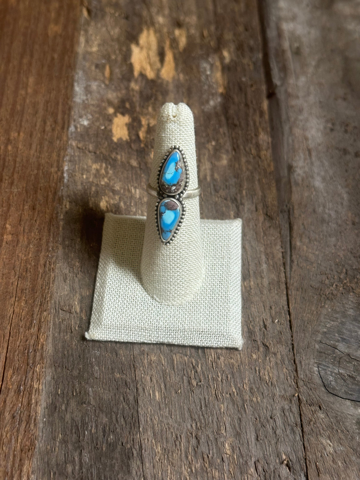 Golden Hills Two Stone Adjustable RIng