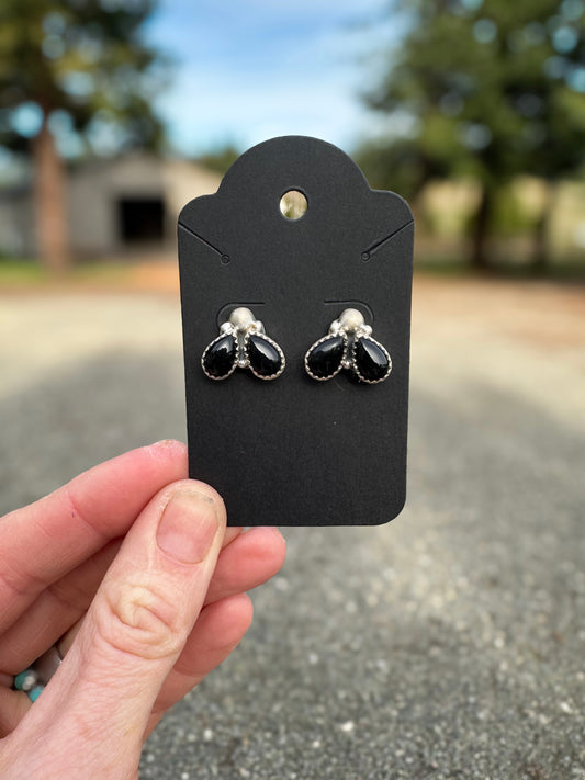 Black Onyx Studs