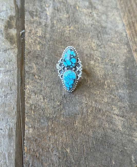 Adjustable Blue Moon Ring