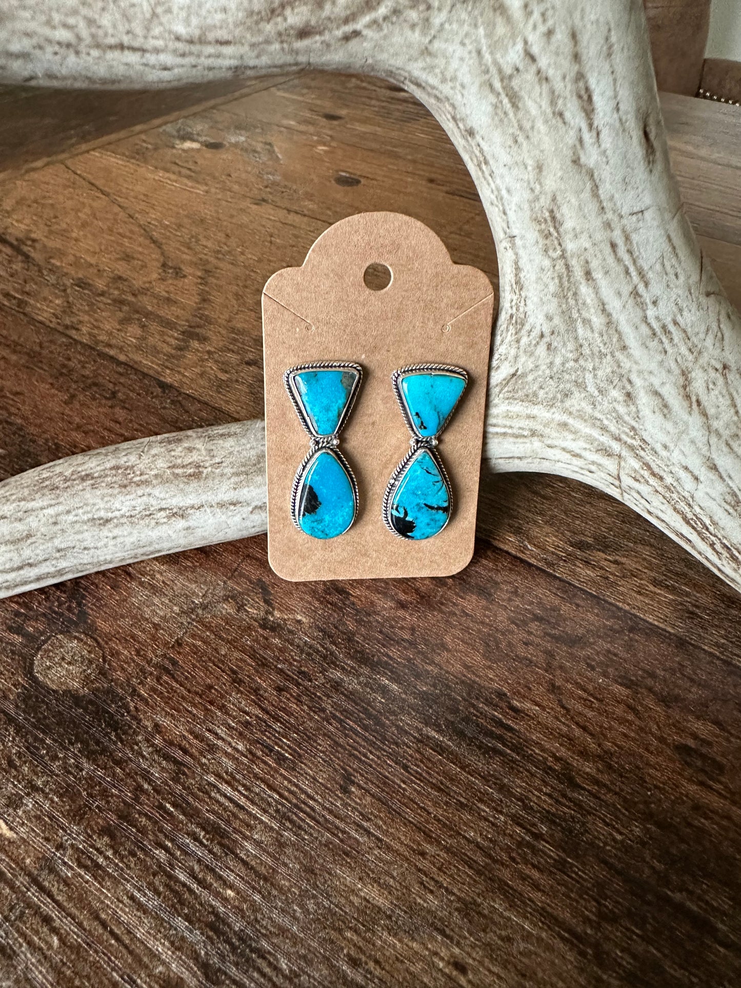 Turquoise Post Earrings