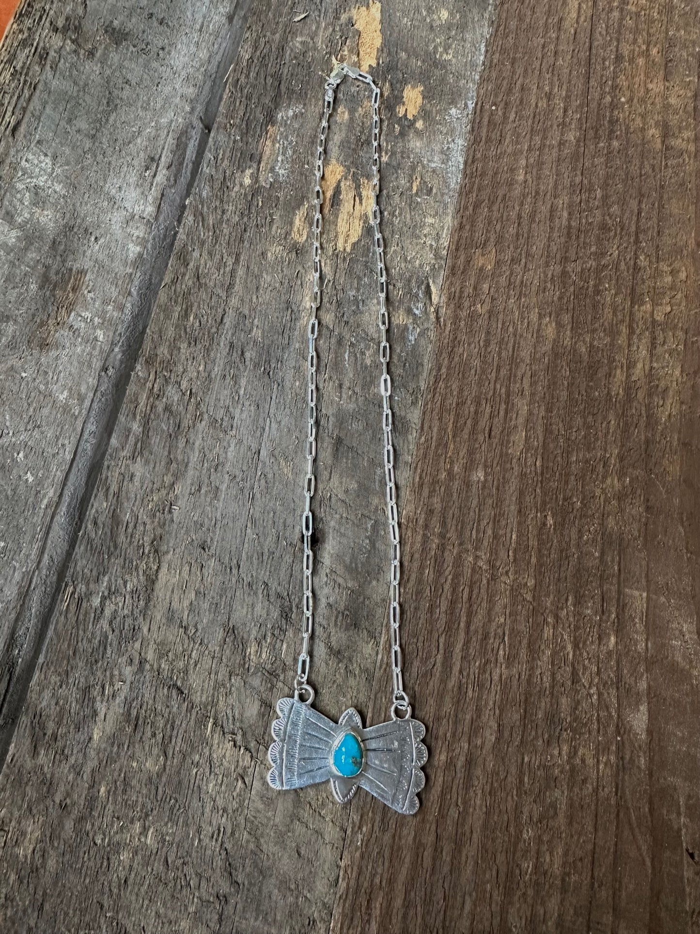 Sterling Silver Butterfly Necklace