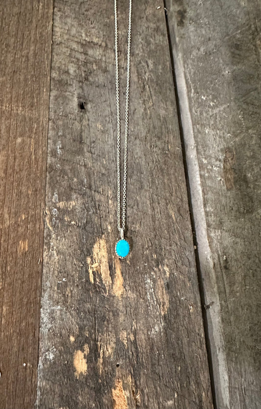 Dainty Turquoise Necklace