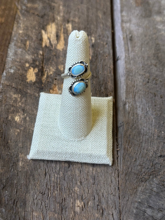 Golden Hills Two Stone Adjustable Ring