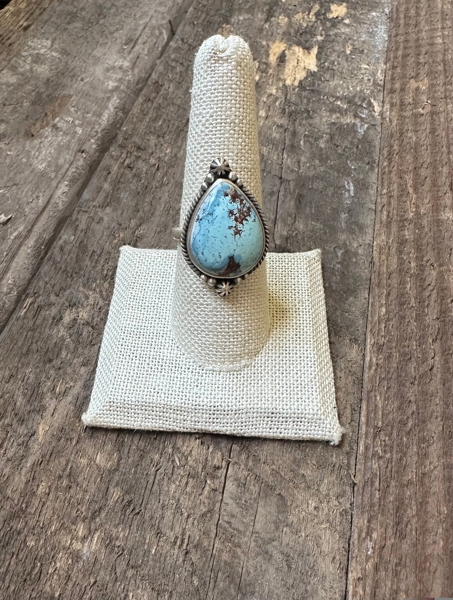 Golden Hills Adjustable Teardrop Ring
