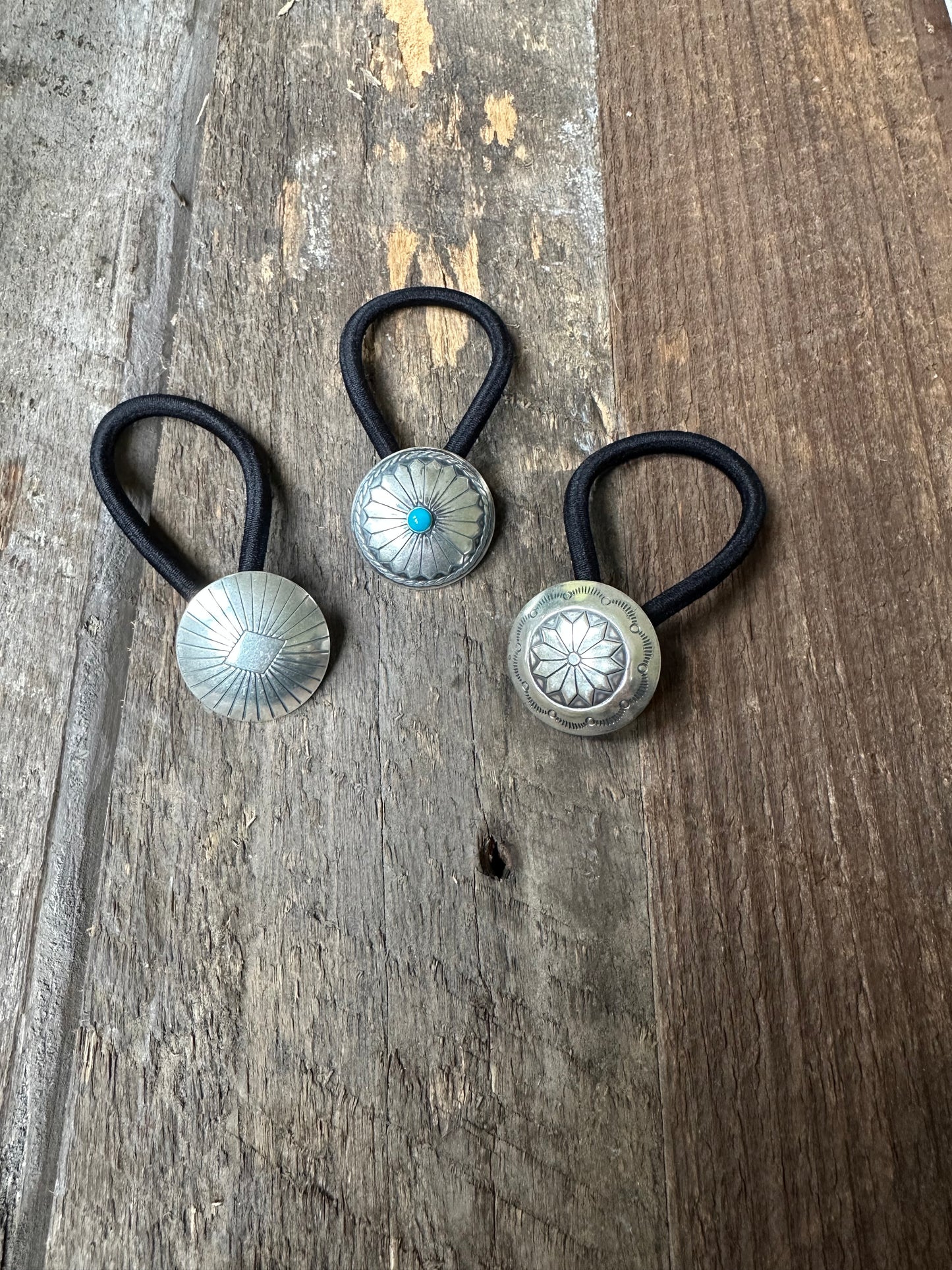 Sterling Silver Hair Ties