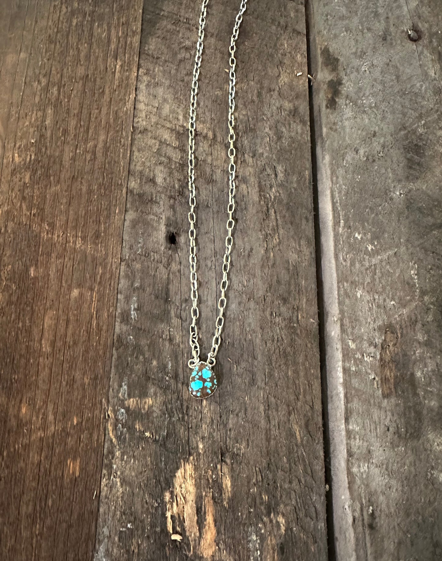 Number 8 Turquoise Necklace