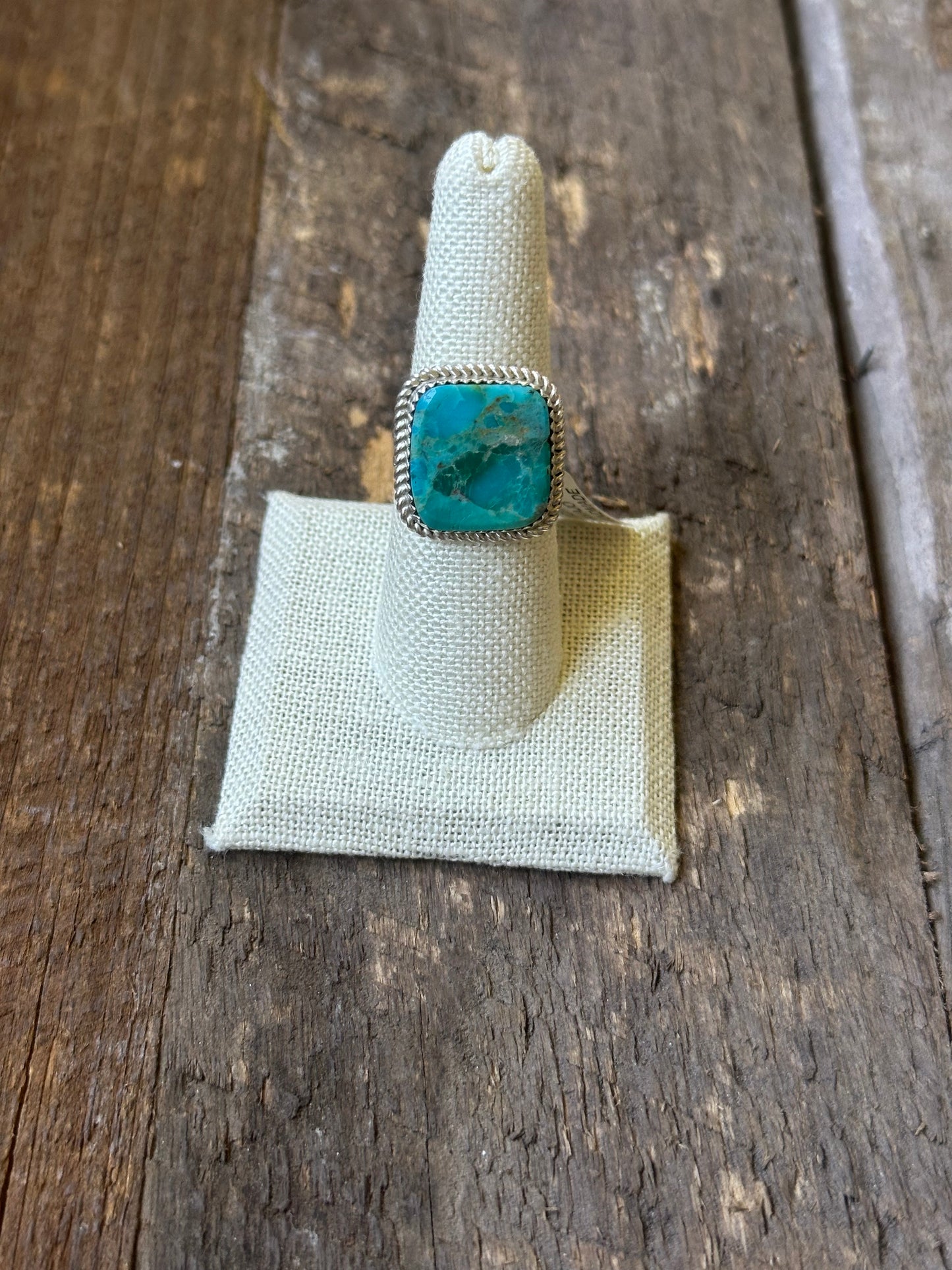 Square Single Stone Kingman Ring