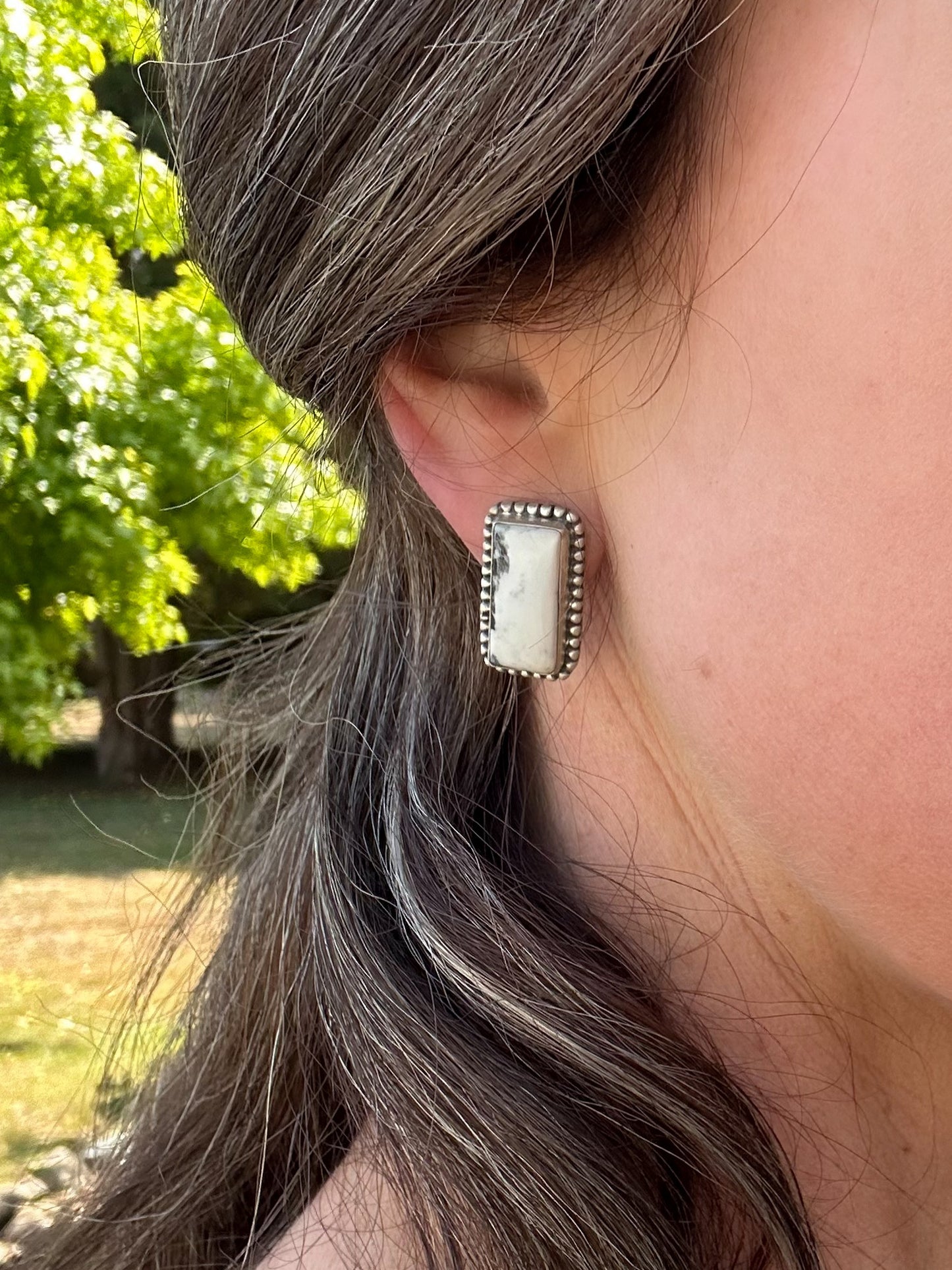 White Buffalo Bar Studs